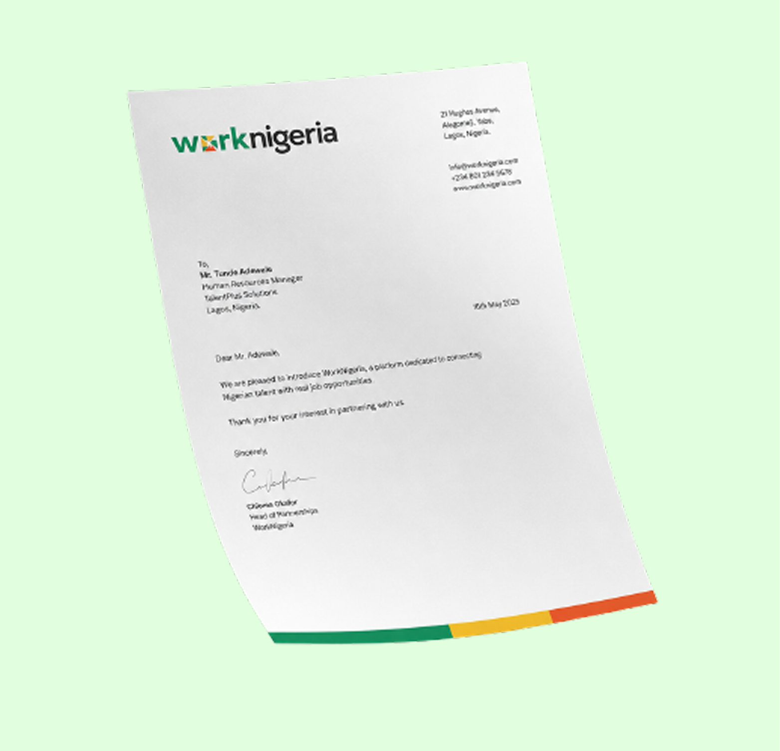 Branded paper